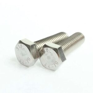 Duplex steel bolt