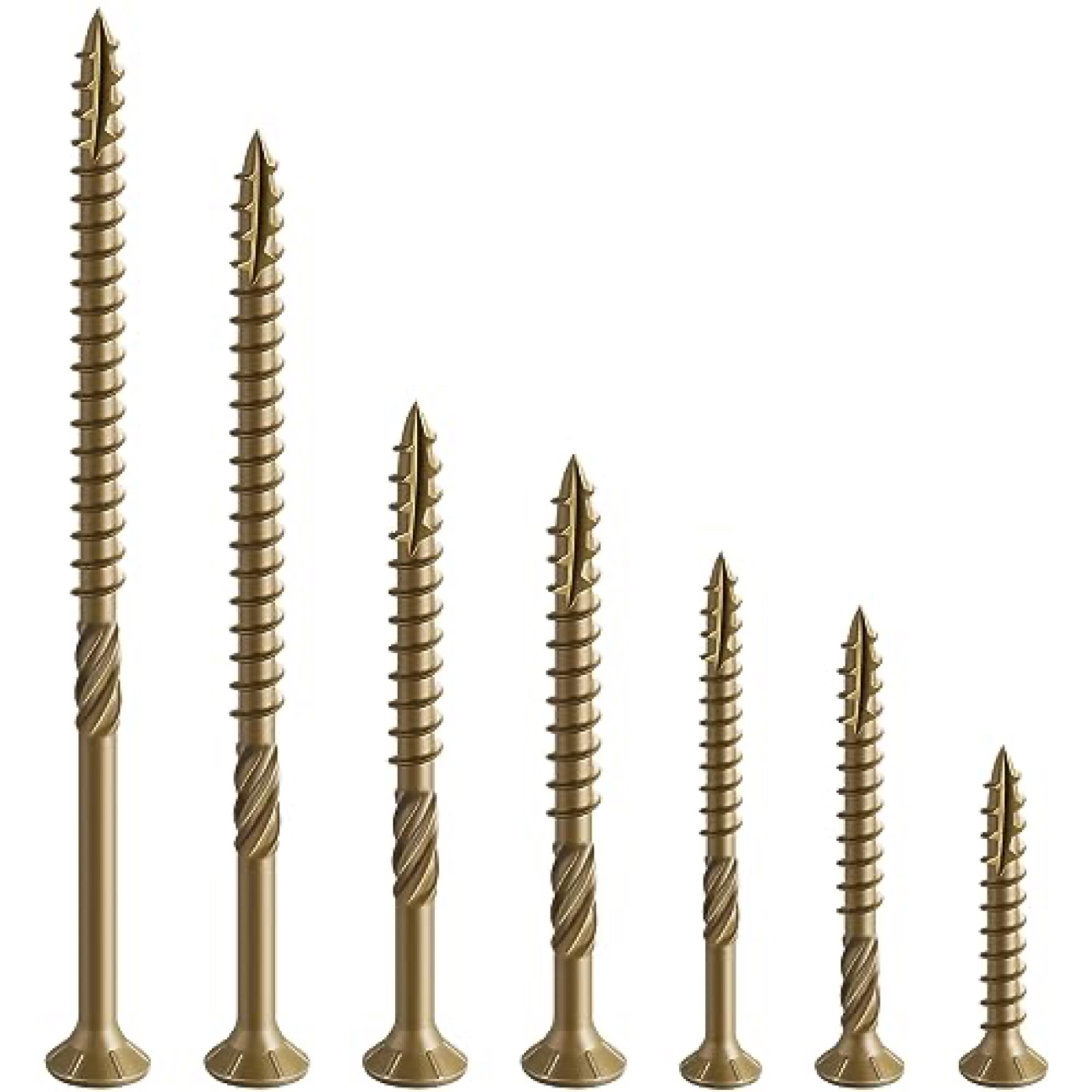 Decking Screw size and specification view | Al Rahimah