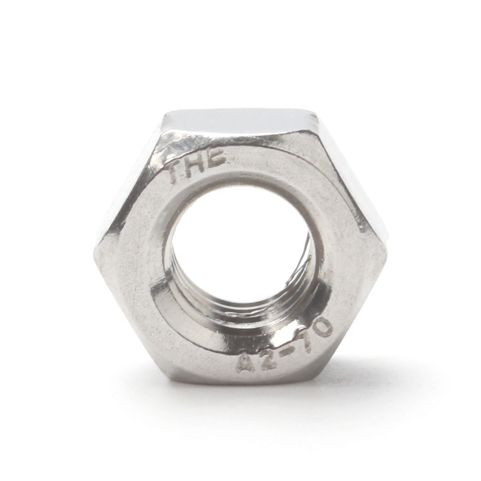 SS nut close-up - These nuts offer excellent corrosion resistance, high strength, a | Al Rahimah